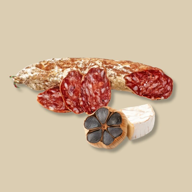 Droge Worst Zwarte Knoflook & Brie