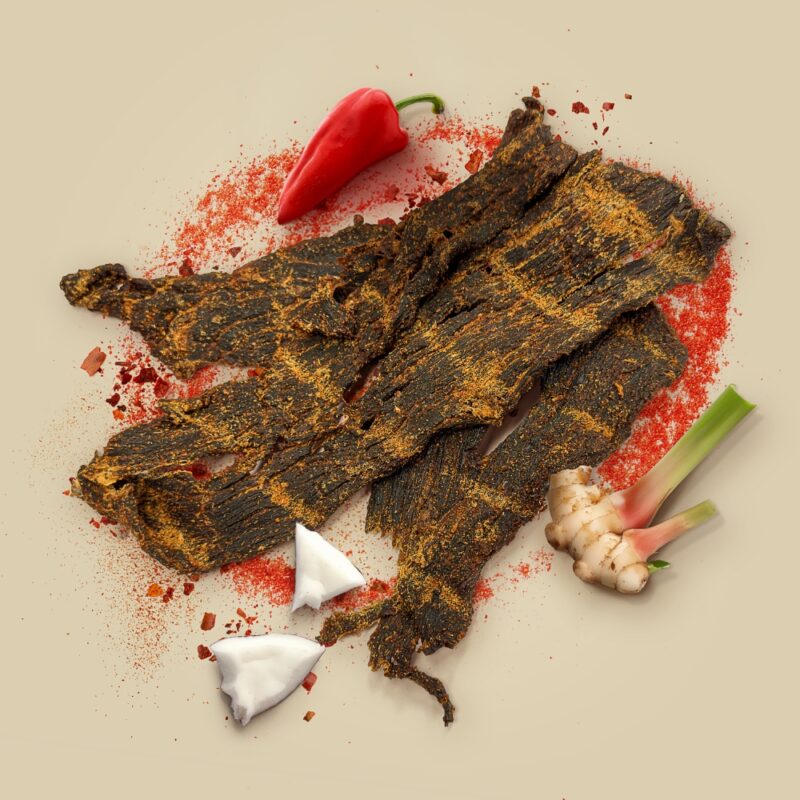 Beef Jerky Thai Red Curry